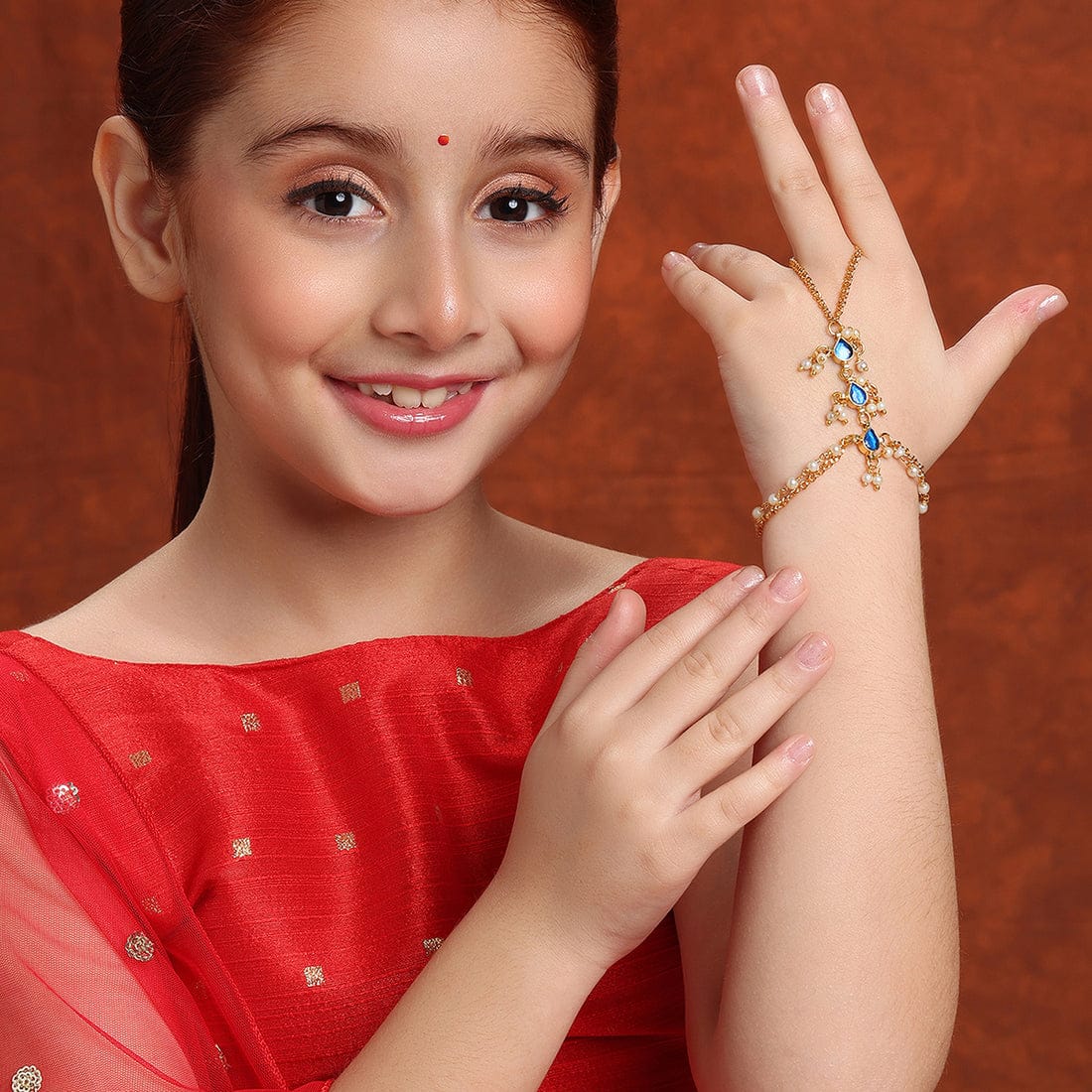 Kundan Bracelet (Pack Of 2) - Image 2