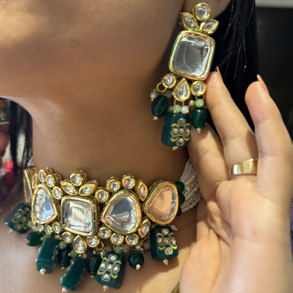 Kundan Choker Set - Image 4