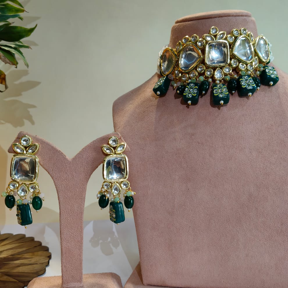 Kundan Choker Set - Image 3