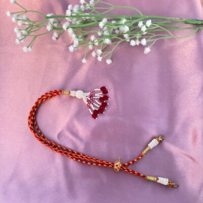 Adjustable Red Silk Thread Necklace Cord