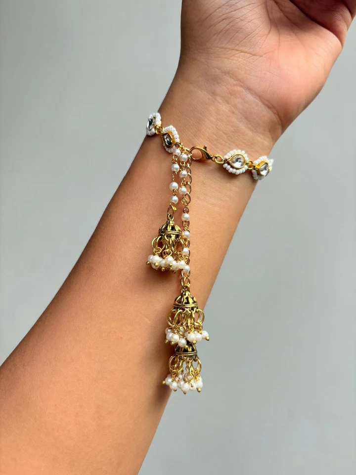 Jhumka Lumba Golden - Image 2