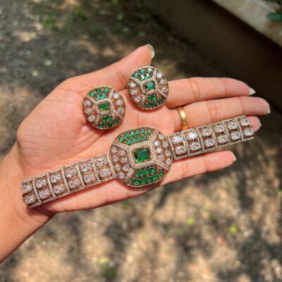 Most popular designer jadau Kundan choker set