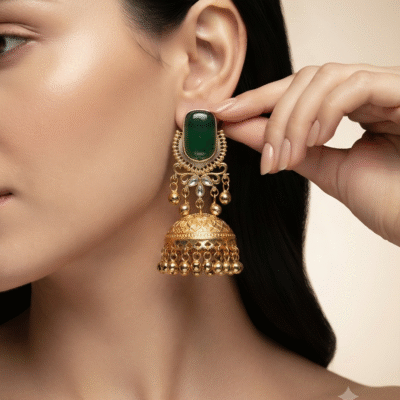Handcrafted Ethnic Jhumkas