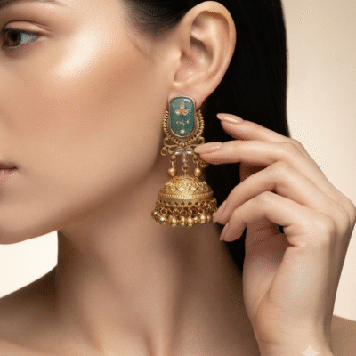 Handcrafted Ethnic Jhumkas