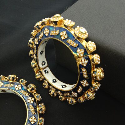 Traditional Meenakari Bridal Bangle Set (Pack Of 2)