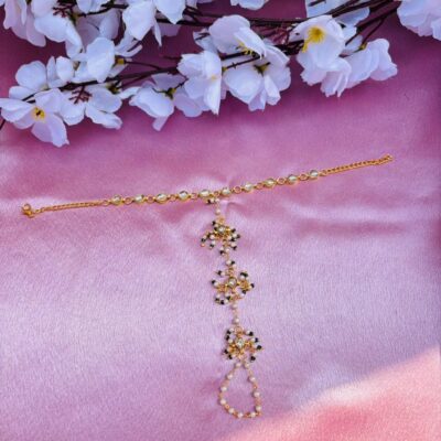 Kundan Haathphool Hand Harness (Pack Of 2)