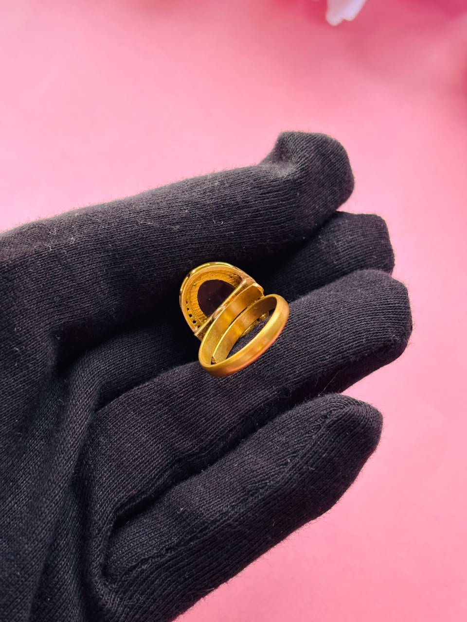 Handcrafted Minimalist Gemstone Ring - Image 7