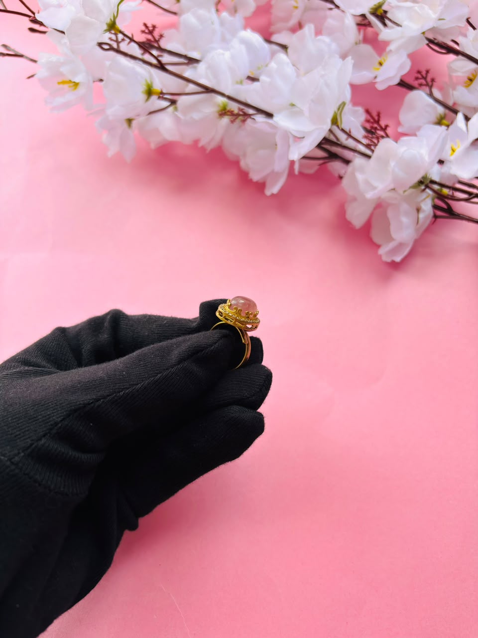 Handcrafted Minimalist Gemstone Ring - Image 5