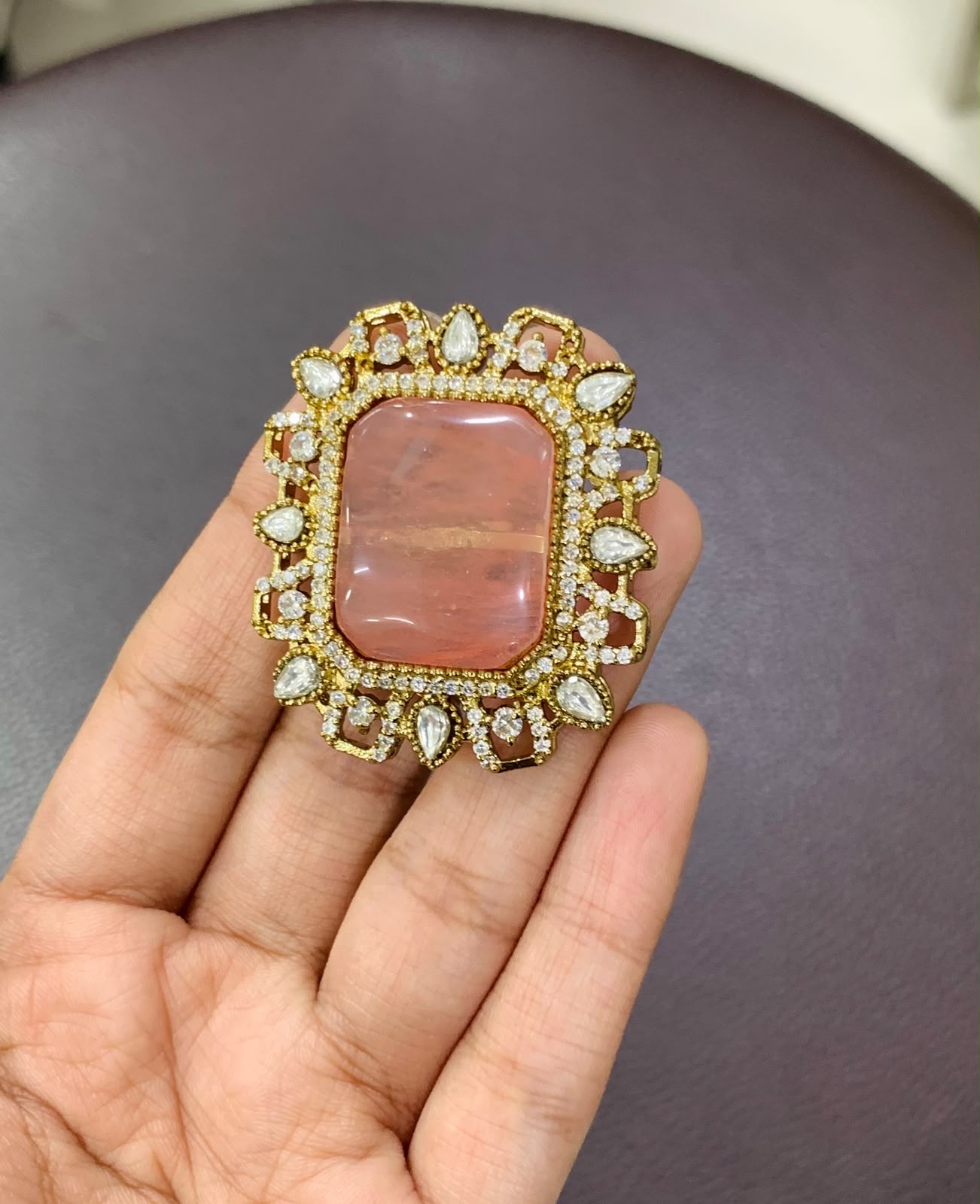 Victorian Style Gemstone Statement Rings - Image 6