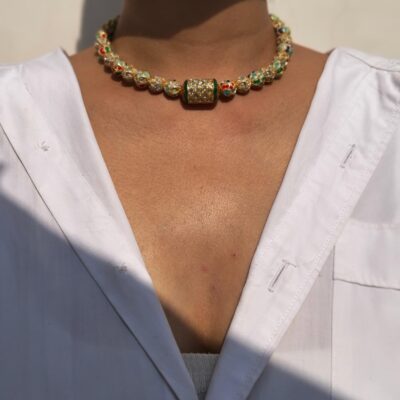 Meenakari Beaded Necklace