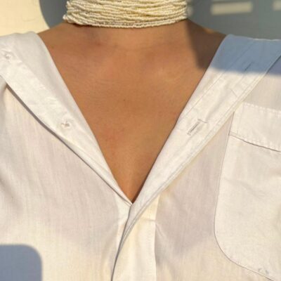 Multi-Strand Pearl Beaded Choker Necklace for Women, Party Wear